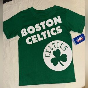 Kids 6/7 (67!) Boston Celtics NBA Boy’s Small Graphic T-Shirt Tee Basketball NWT
